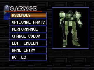 Armored Core - Master of Arena [Disc 1] ps