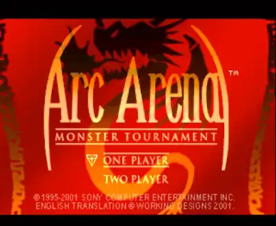 Arc Arena - Monster Tournament / ps Title Image