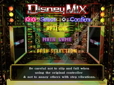 Dance Dance Revolution - Disney Mix / ps Title Image