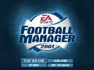 F.A. Premier League Football Manager 2001 / ps Title Image