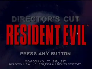 Resident Evil - Director's Cut / ps