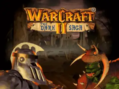 WarCraft II - The Dark Saga / ps Title Image