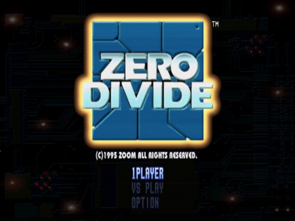 Zero Divide / ps Title Image