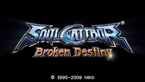 Soulcalibur - Broken Destiny / psp Title Image