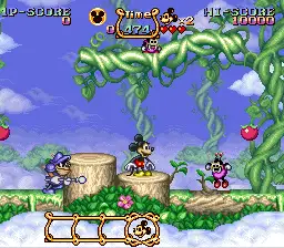 The Magical Quest starring Mickey Mouse / snes