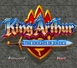King Arthur & The Knights of Justice / snes